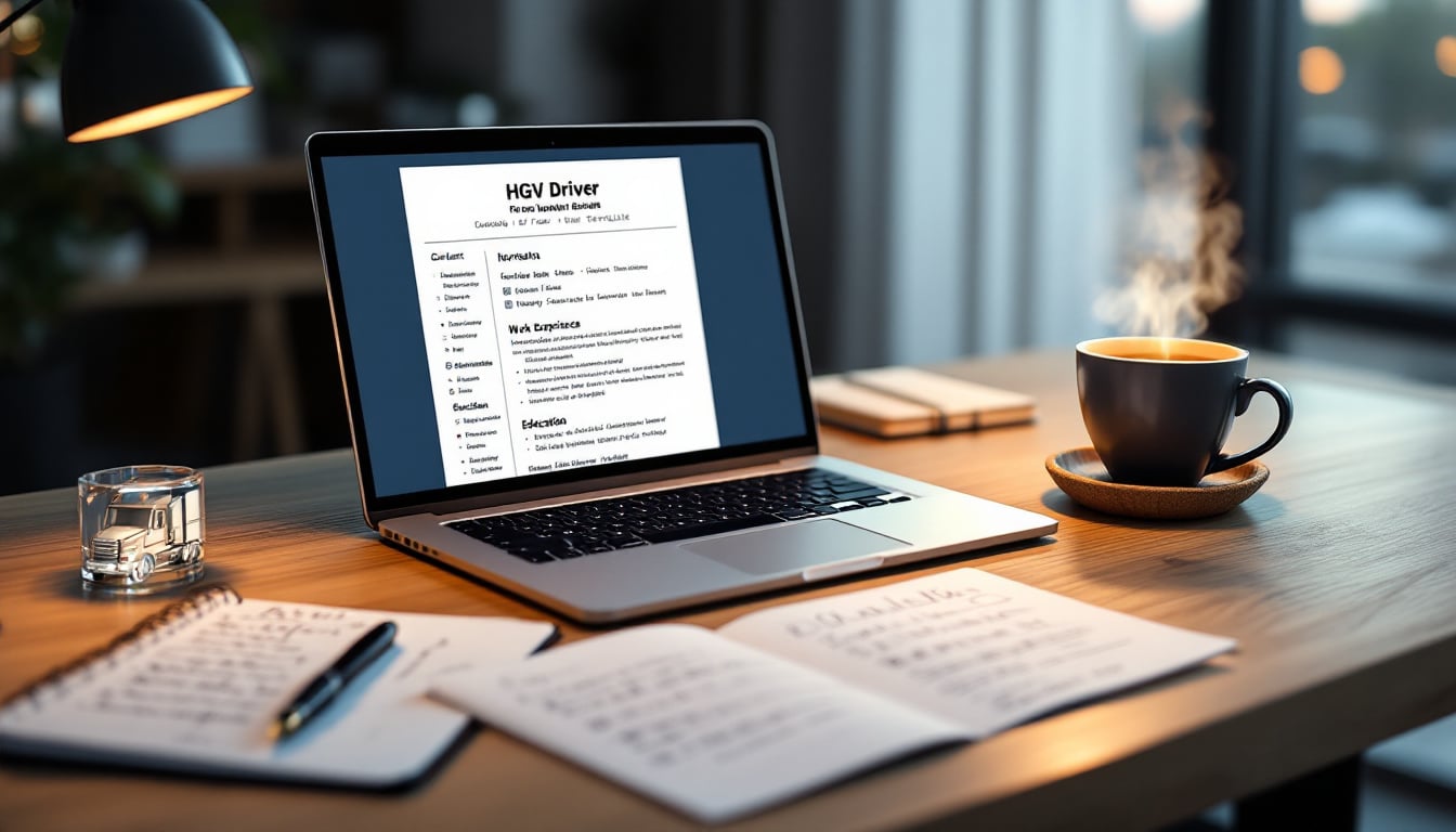 découvrez nos conseils pratiques pour rédiger un cv de chauffeur poids lourd efficace. accédez à un modèle adaptable et apprenez à mettre en valeur vos compétences et expériences pour séduire les recruteurs.