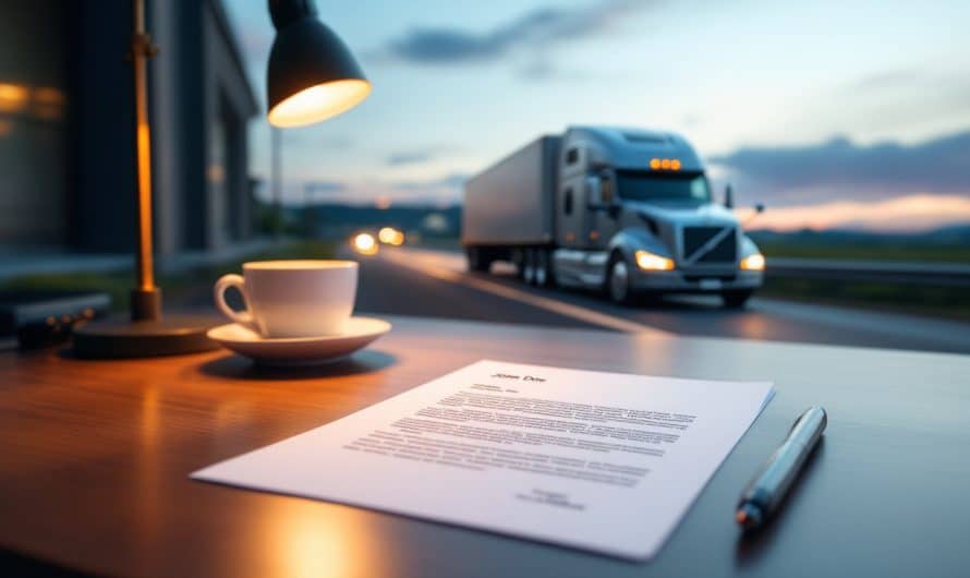 Exemple de lettre de motivation pour un emploi de chauffeur routier