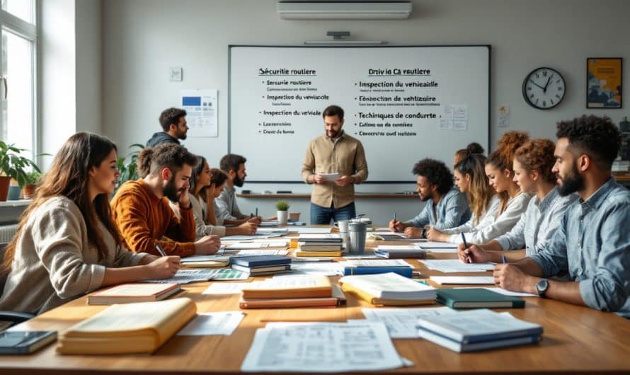 Plateau permis C et CE : thèmes incontournables pour l’examen